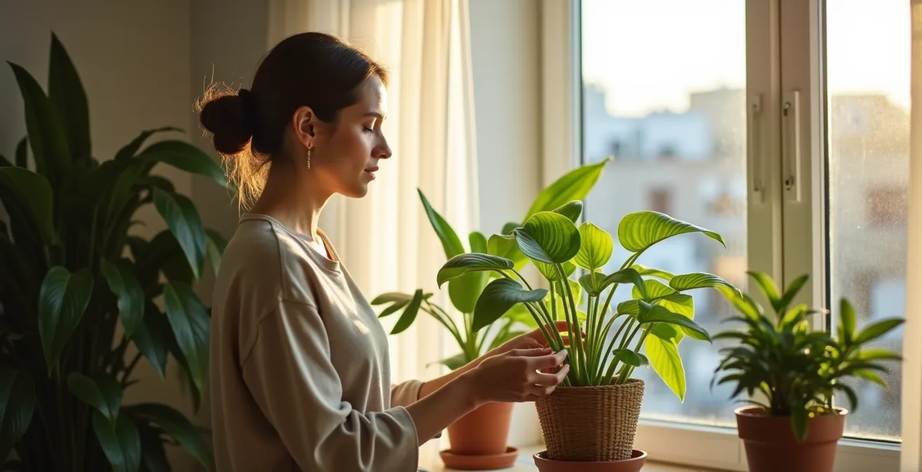 Plantas de interior que absorben compuestos orgánicos volátiles